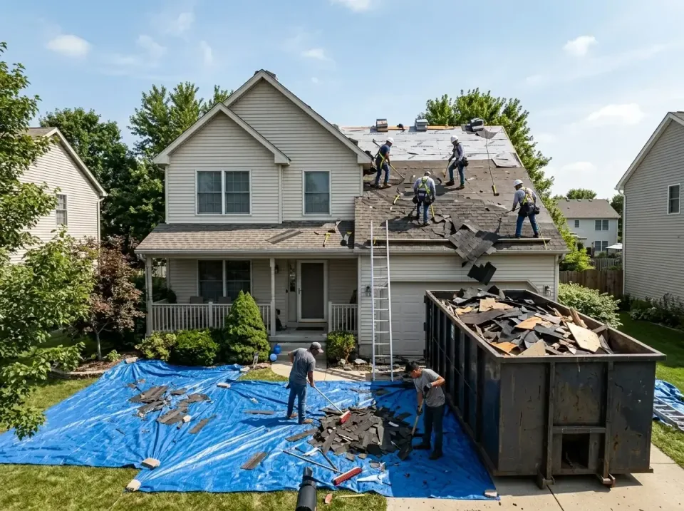 roof-replacement-debris-remova-004 — frequently asked questions, Cheapest Dumpster Rentals in Gravette, AR